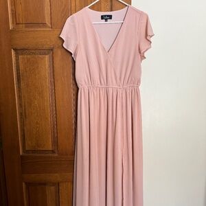 Pink Bridesmaid Dress